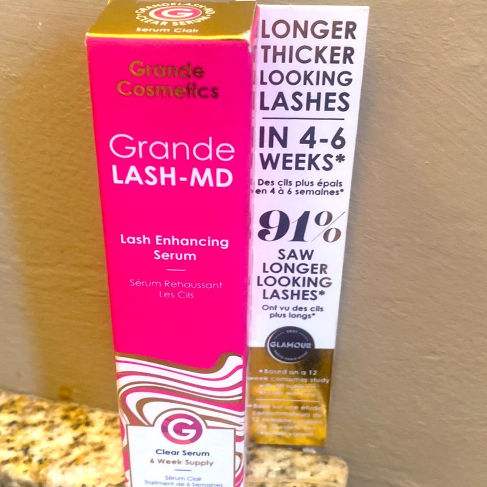 Grande cosmetics lash serum clear new in box Eyelash Enhancer Lash-MD NEW IN BOX